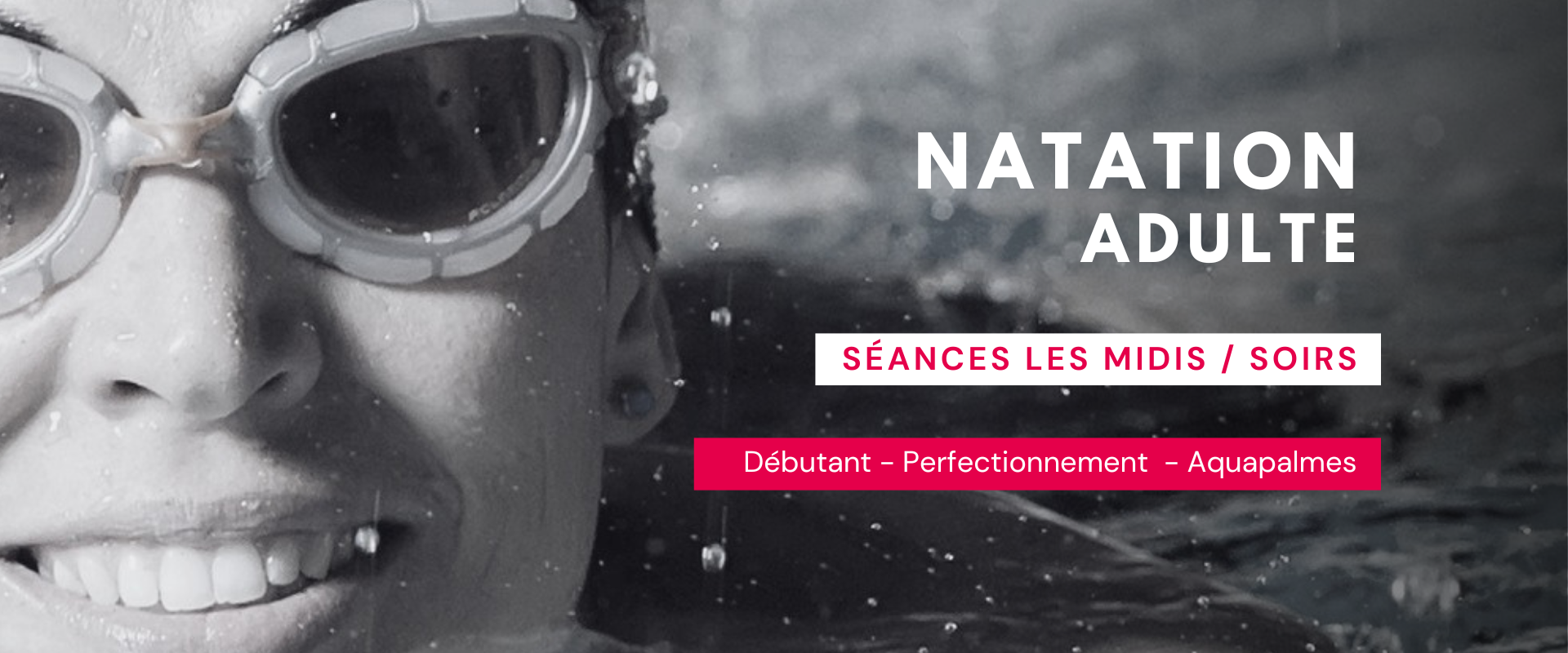 Natation pour adulte D&eacute;butant Perfectionnement Aquaplames